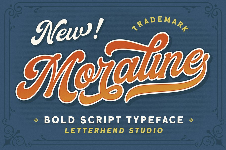 Download Moraline - Bold Script Typeface