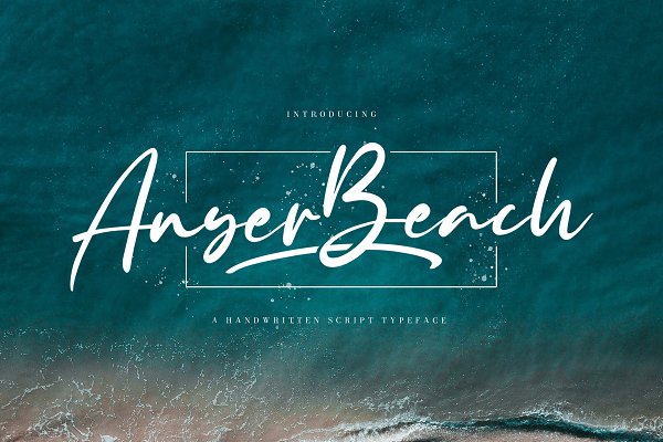 Download Anyer Beach - Handwritten Font