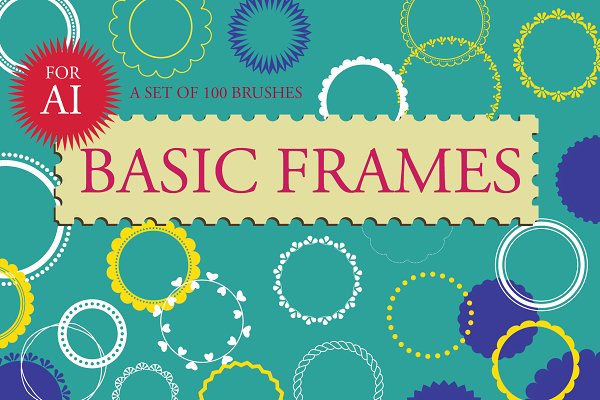 Download Illustrator Brushes Borders Frames