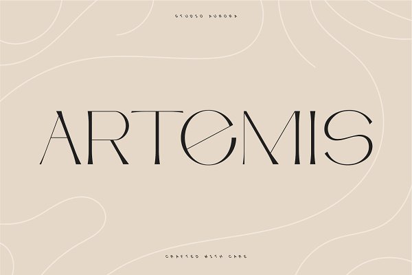 Download Artemis – Semi-serif Unique Typeface