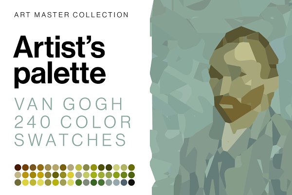 Download Van Gogh 240 Color Swatches palette