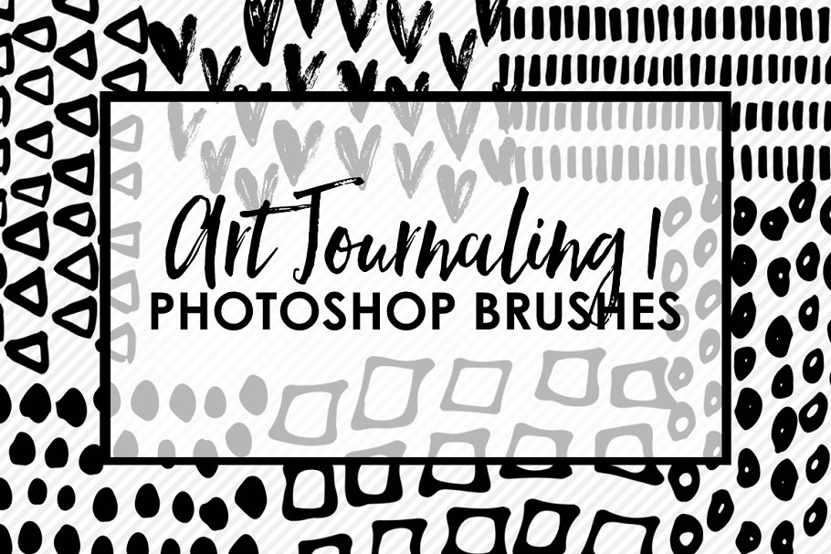 Download Art Journaling Brushes and Stamps 1