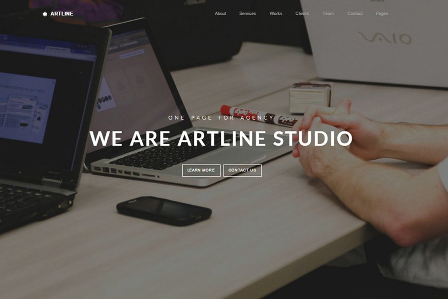 Download Artline - Agency + Personal Template