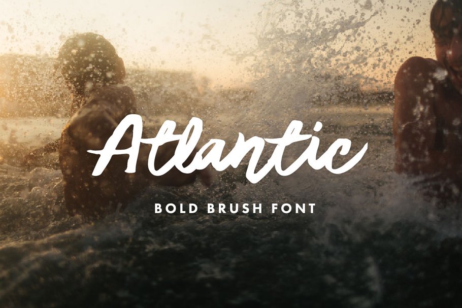 Download Atlantic - Bold Brush Font