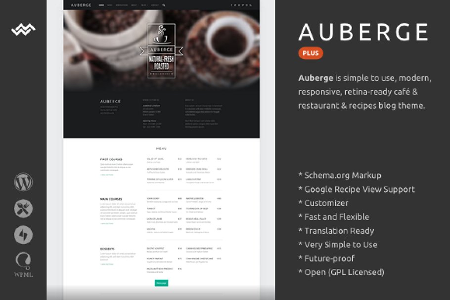 Download Auberge Plus | WordPress Theme