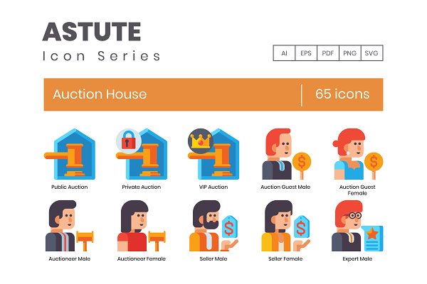 Download 65 Auction House Icons | Astute
