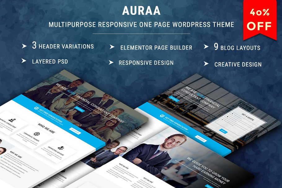Download AURAA-Multipurpose Responsive Theme