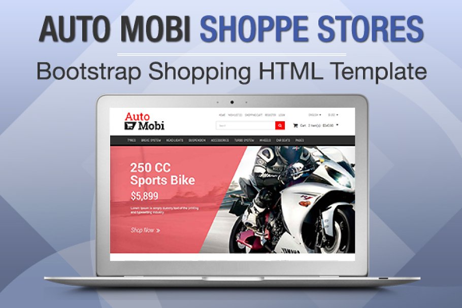 Download Auto Mobi Shoppe Stores Bootstrap