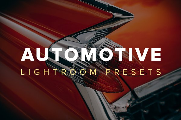 Download Automotive Lightroom Presets
