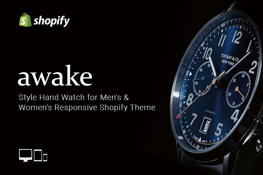 Download Awake Watch Shop Shopify Theme