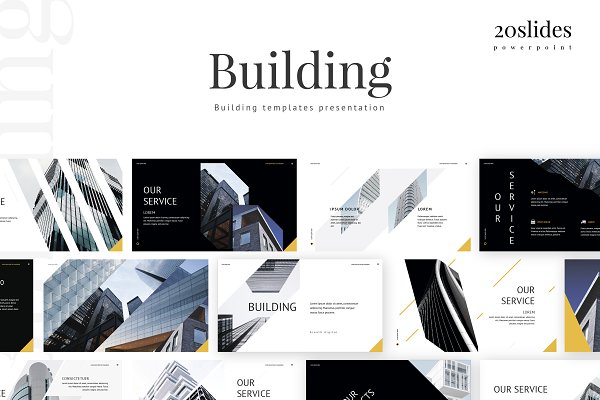 Download Building - template presentation PPT