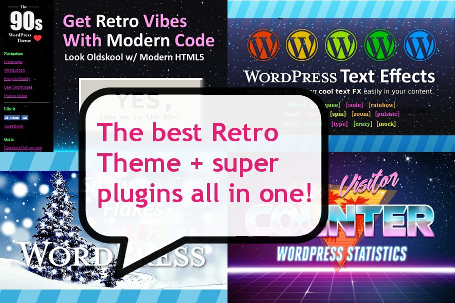 Download Bundle: Retro Theme + Plugins
