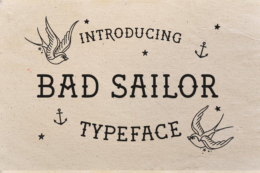 Download Bad Sailor Typeface