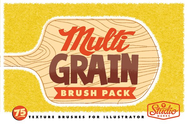 Download MultiGRAIN Brushes for Illustrator
