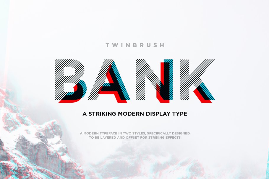 Download Bank typeface