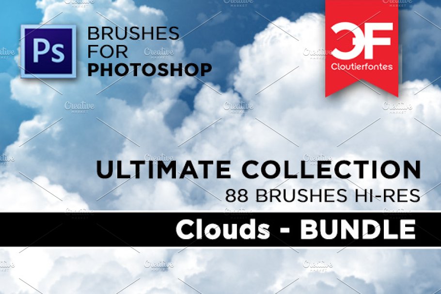 Download Ultimate Clouds brushes Collection