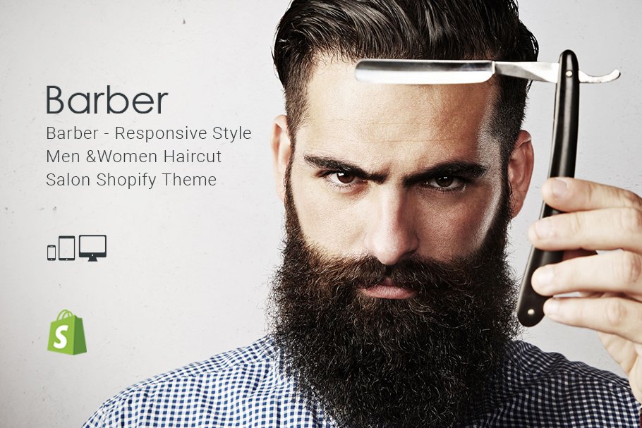 Download Barber Style Salon Shopify Theme