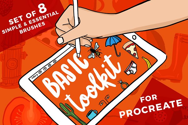 Download Basic Toolkit: Brushes for Procreate