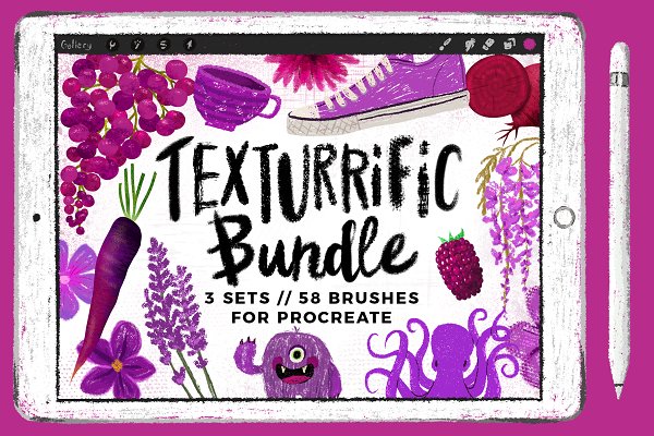 Download Texturrific BUNDLE for Procreate