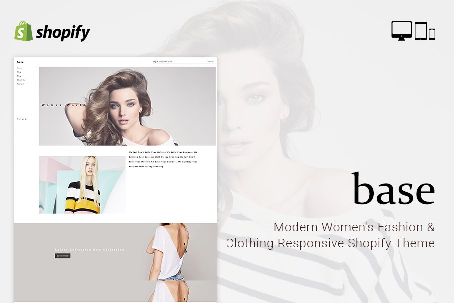 Download Base Fashion Clothing Shopify Theme