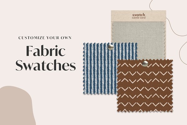 Download Real Fabric Swatch Mockups