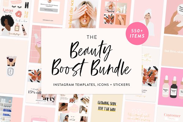 Download Beauty Instagram Template Bundle