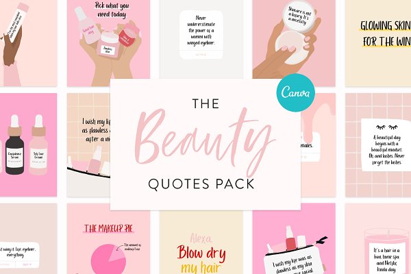 Download Beauty Quote Templates for Instagram