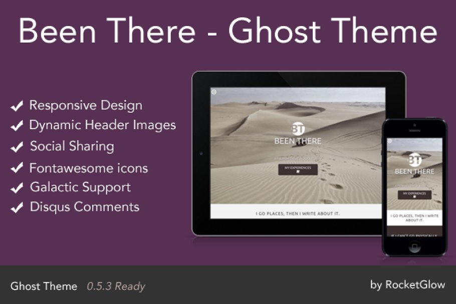 Download Been There - Responsive Ghost Theme