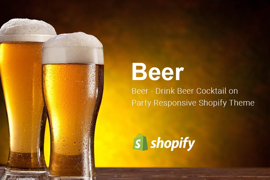 Download Beer Food & Drink Shopify Theme