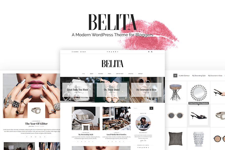 Download Belita - Fashion WordPress Theme
