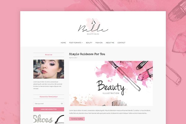 Download Belle - Fashion WordPress Theme
