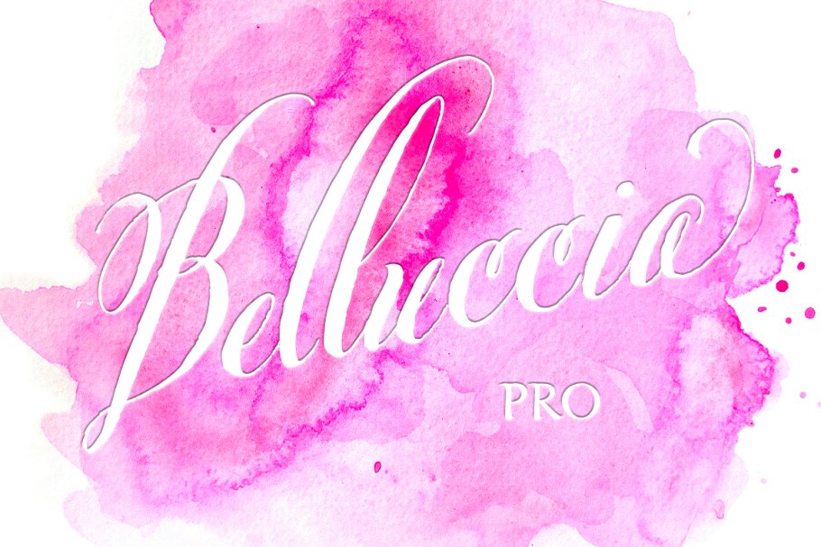 Download Belluccia Pro Font