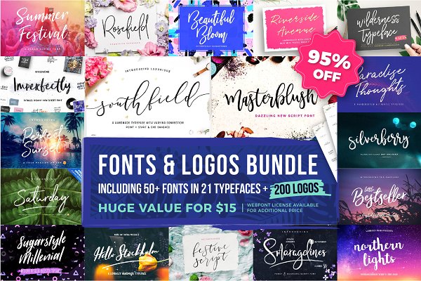 Download Typographer's Dream Box + 200 Logos