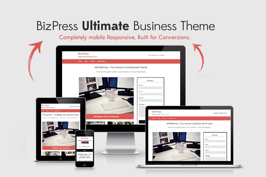 Download BizPress Local Business Theme