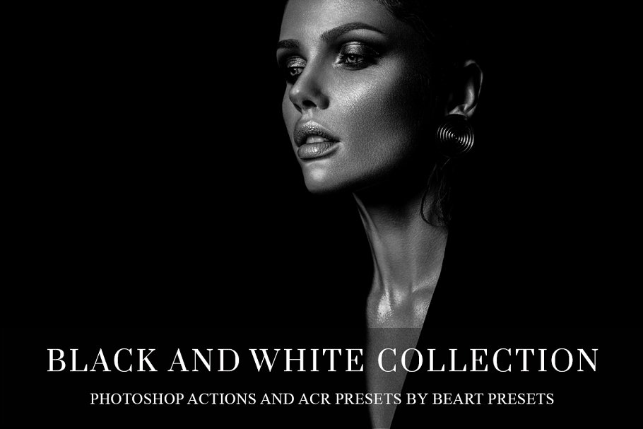 Download Black and white Photoshop actions