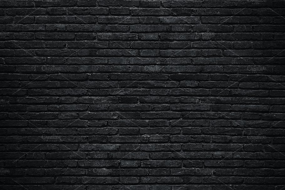 Download Black brick wall