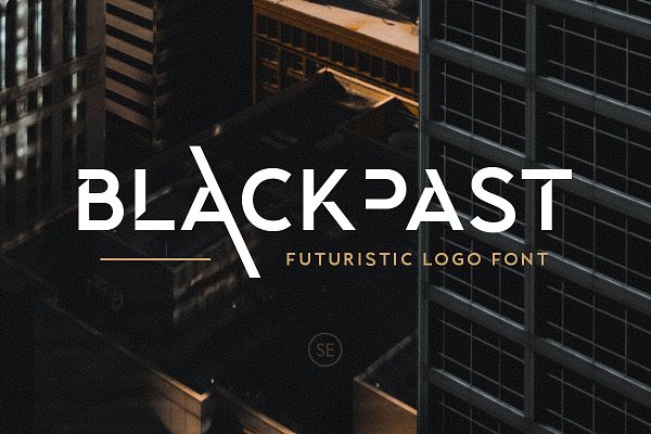 Download Blackpast - Futuristic Logo Font