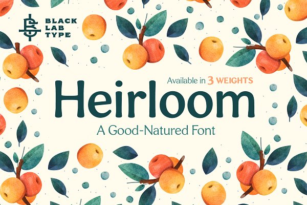 Download Heirloom : A Good-Natured Font