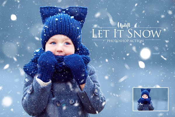 Download Let It Snow! Photoshop Action