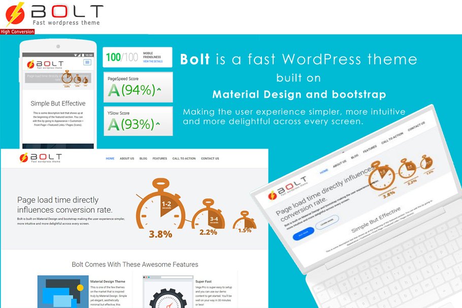 Download Bolt - Fast WordPress Theme
