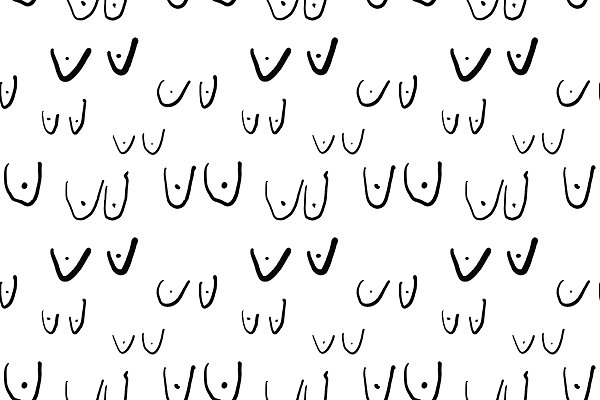 Download Boobs - PNG/PSD Repeating Pattern