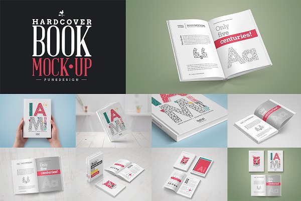 Download Book Mock-Up / Hardcover Edition