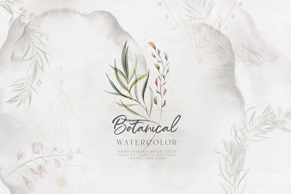Download Watercolor Botanical Collection