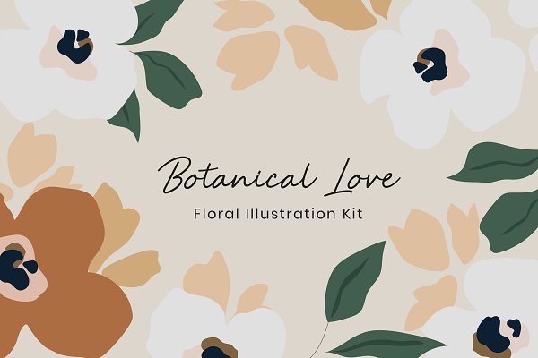 Download Botanical love - Floral Illustration