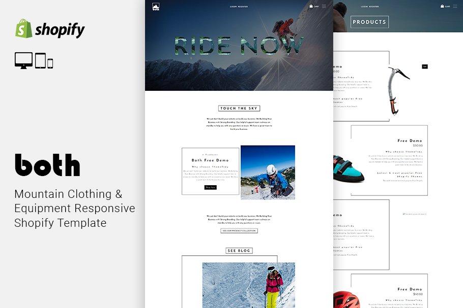 Download Both Mount Equipment Shopify Theme