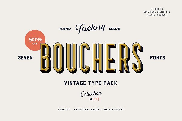 Download Bouchers Type Collection 50%+20% OFF