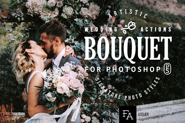 Download Bouquet Wedding Photoshop Actions