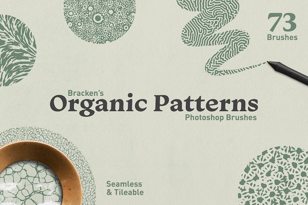 Download Organic Patterns - Photoshop Brushes