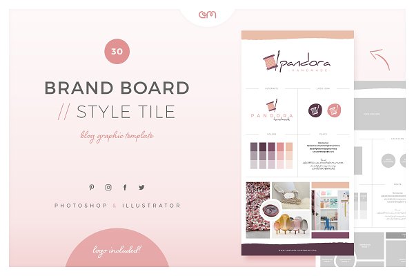 Download Brand Board / Style Tile 30
