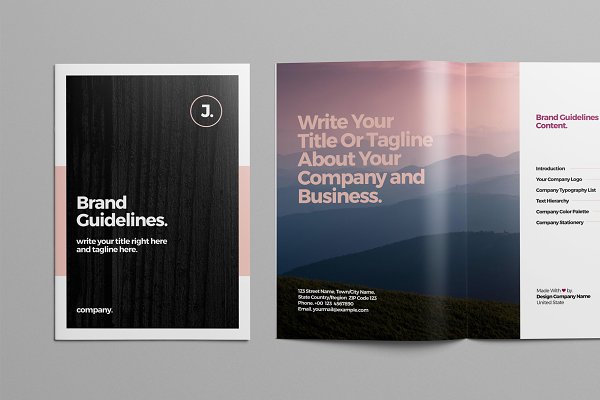 Download Brand Style Guide Layout